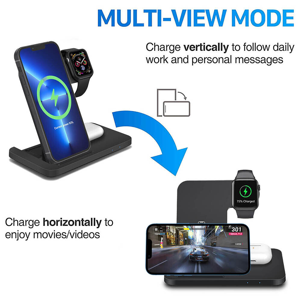 3 IN 1 Apple Wireless Charging Station 