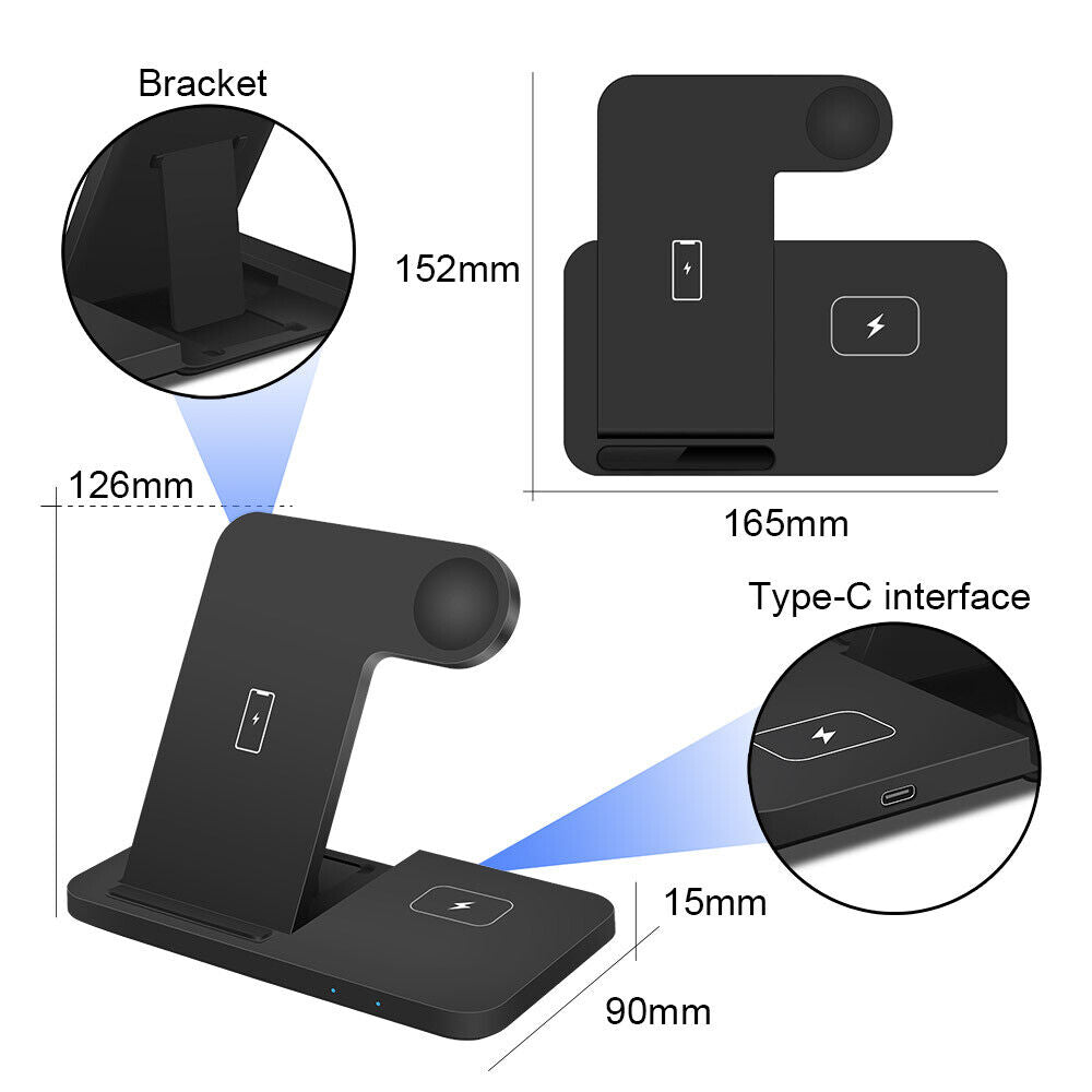 3 IN 1 Apple Wireless Charging Station 