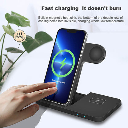 3 IN 1 Apple Wireless Charging Station 