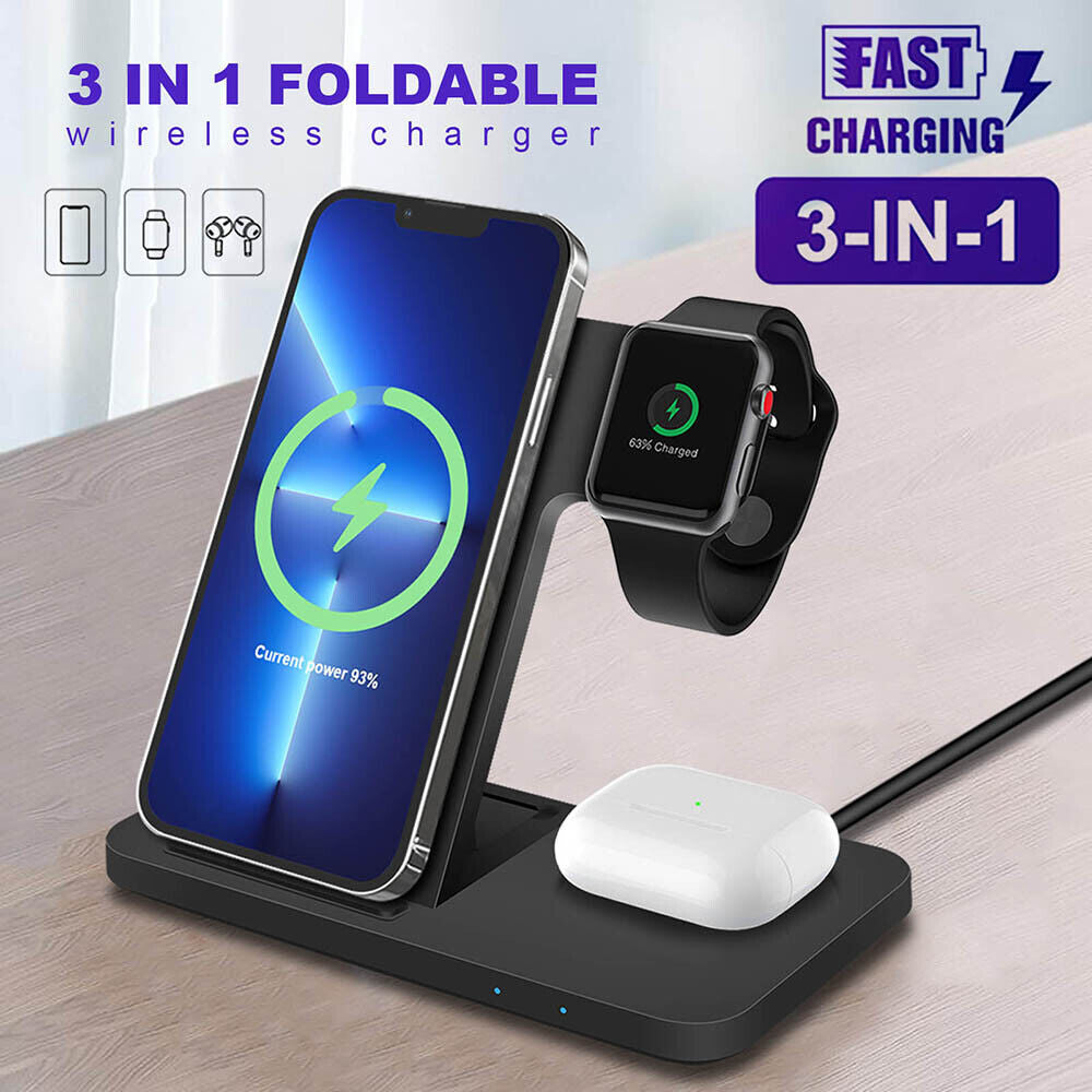 3 IN 1 Apple Wireless Charging Station 